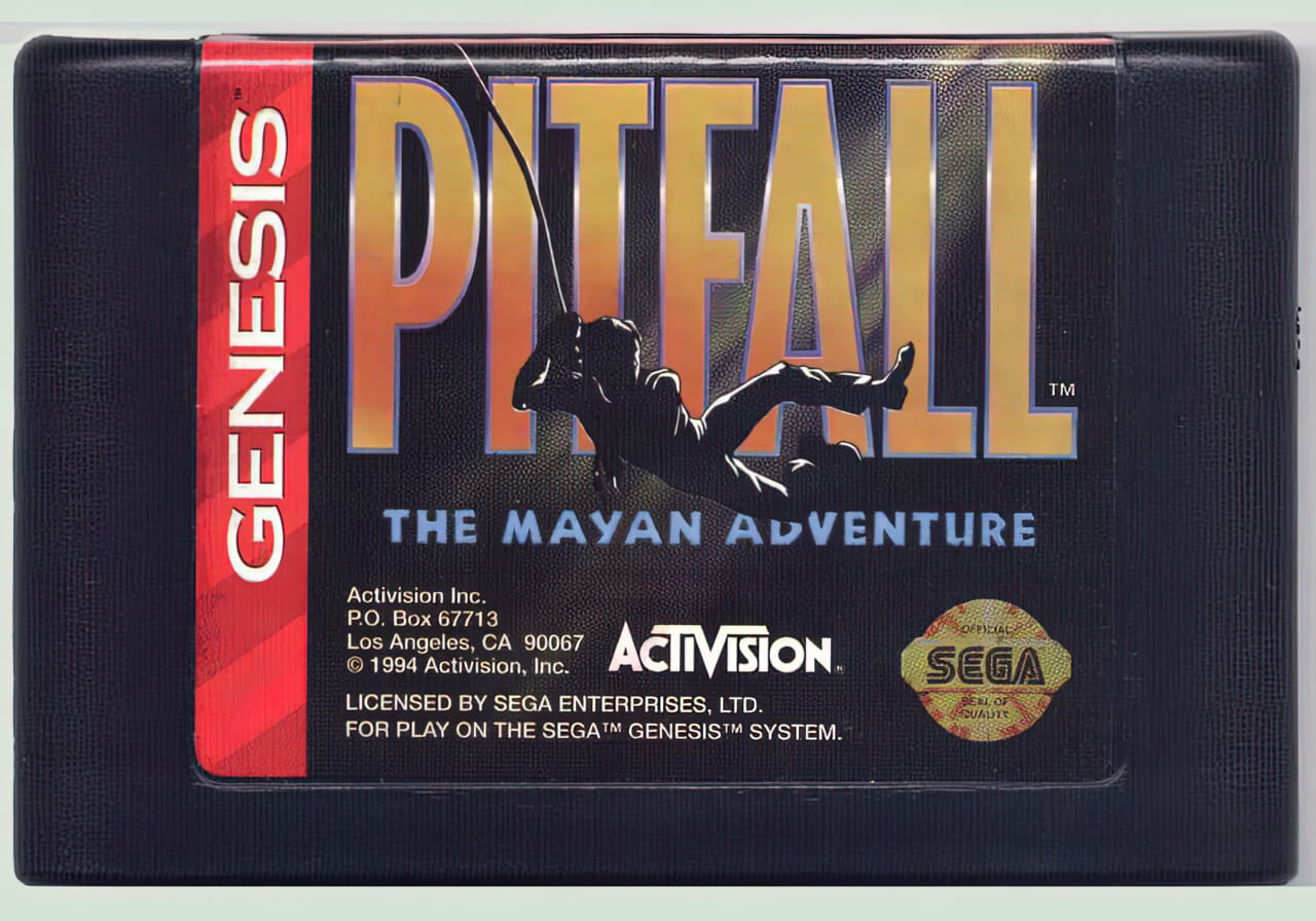 Лицензионный картридж Pitfall - The Mayan Adventure для Genesis